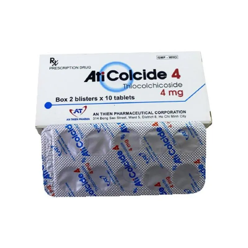 A.T Icolcide 4mg (H/20v) - Thuốc Điều Trị Chuyên Biệt Hỗ Trợ Sức Khỏe Hiệu Quả